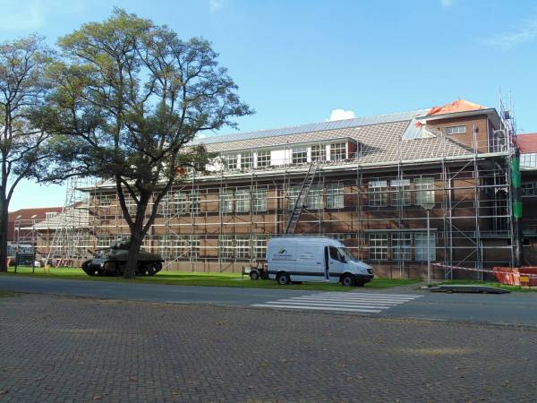 pannendak Bernhardkazerne Amersfoort